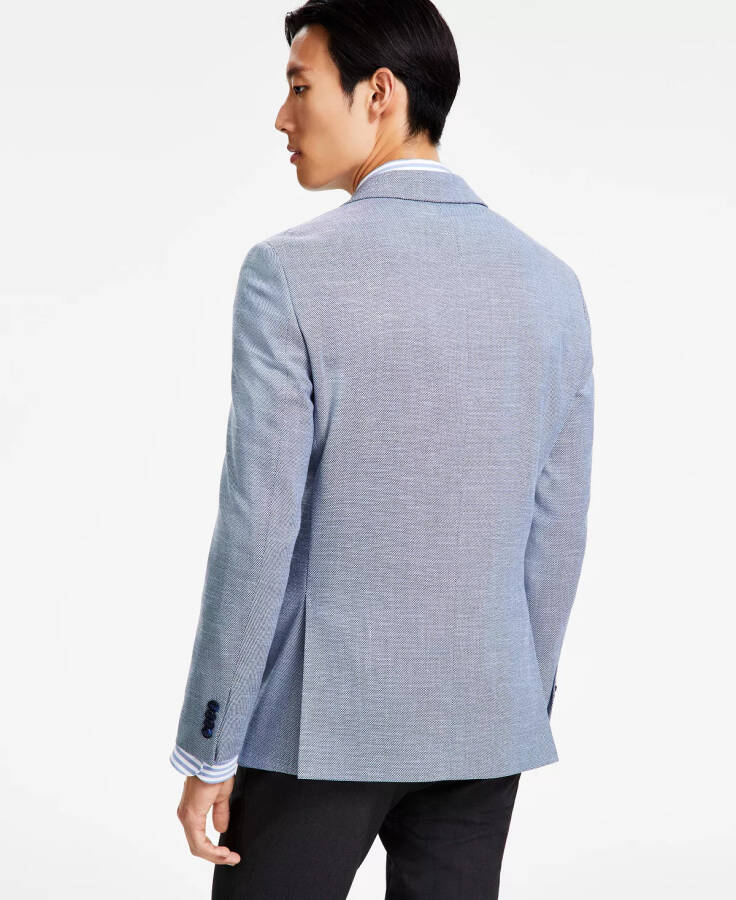 Men's Modern-Fit Blue Grey Sport Coat Blue Grey - 2