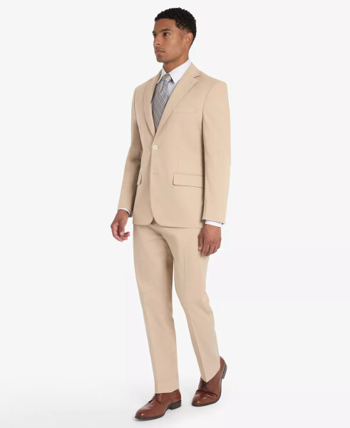 Men's Modern-Fit Cotton Sport Coat - Tan - 6