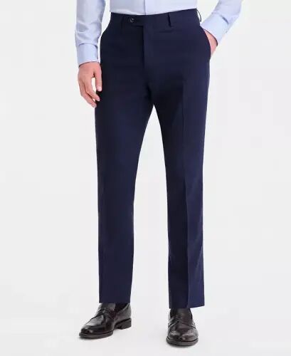 Men's Modern-Fit Linen Pants - Navy - Tommy Hilfiger (1)