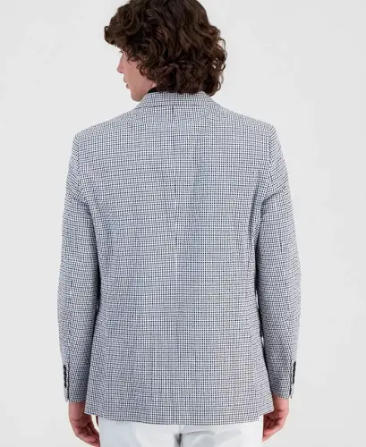 Men's Modern-Fit Seersucker Sport Palto - NAUTICA (1)