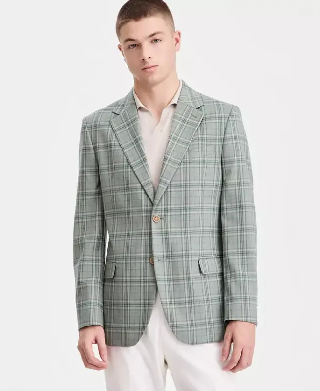 Men's Modern-Fit Sport Coat - Mint - NAUTICA