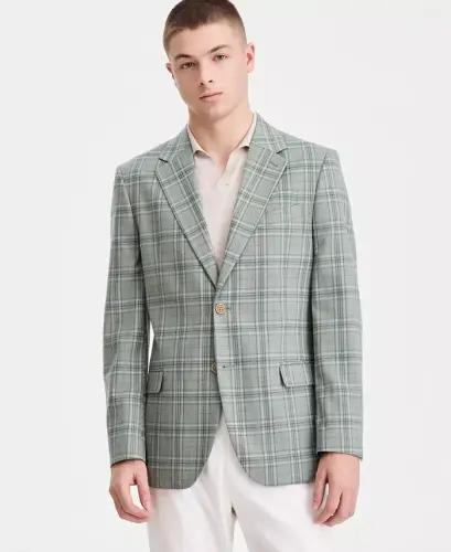 Men's Modern-Fit Sport Coat - Mint - 1