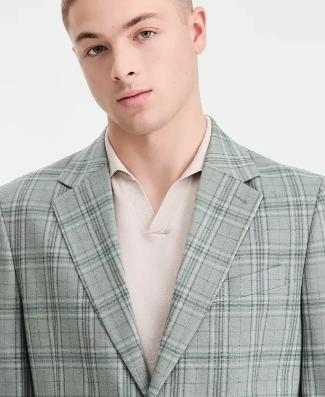 Men's Modern-Fit Sport Coat - Mint - 2