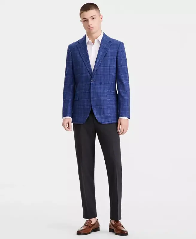 Men's Modern-Fit Sport Coat - Navy - 2