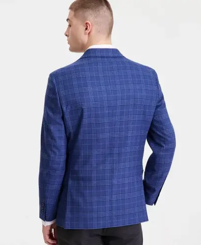 Men's Modern-Fit Sport Coat - Navy - 4