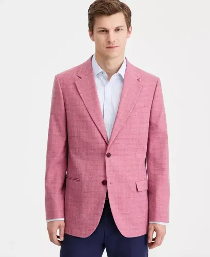 Men's Modern-Fit Sport Coat - Pink 