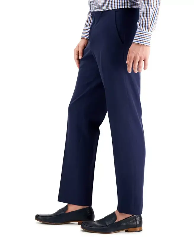 Men's Modern-Fit Stretch Solid Resolution Pants - 2