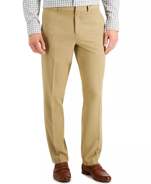 Men's Modern-Fit Stretch Solid Resolution Pants Elmwood - 8