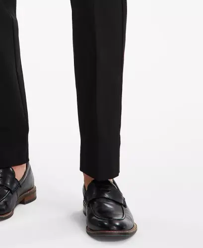 Men's Modern-Fit TH Flex Stretch Solid Performance Pants-Black - 6