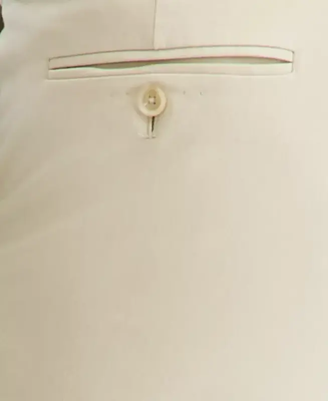 Men's Modern-Fit TH Flex Stretch Solid Performance Pants - CREAM - 5