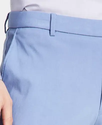 Men's Modern-Fit TH Flex Stretch Solid Performance Pants-Light Blue - 5