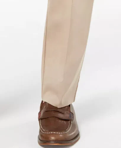 Men's Modern-Fit TH Flex Stretch Solid Performance Pants-Tan - 6