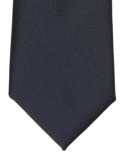 Men's Modern Textured Tie & Pocket Square Set, Created for Modazone - Charcoal Gray - ALFANI (1)
