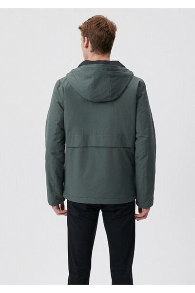 Men's Moss Green Hoodie - 4