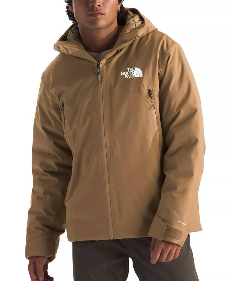 Men's Mountain Range Logo Down Jacket Utility Brown - 1