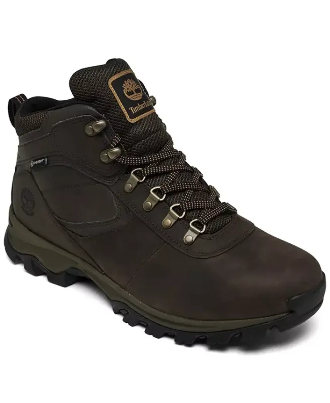 Men's Mt. Maddsen Mid Waterproof Hiking Boots from Finish Line - TIMBERLAND