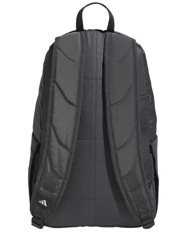 Men's Multiple Zippered Pockets Backpack Messenger - Team Dark Gray - 2