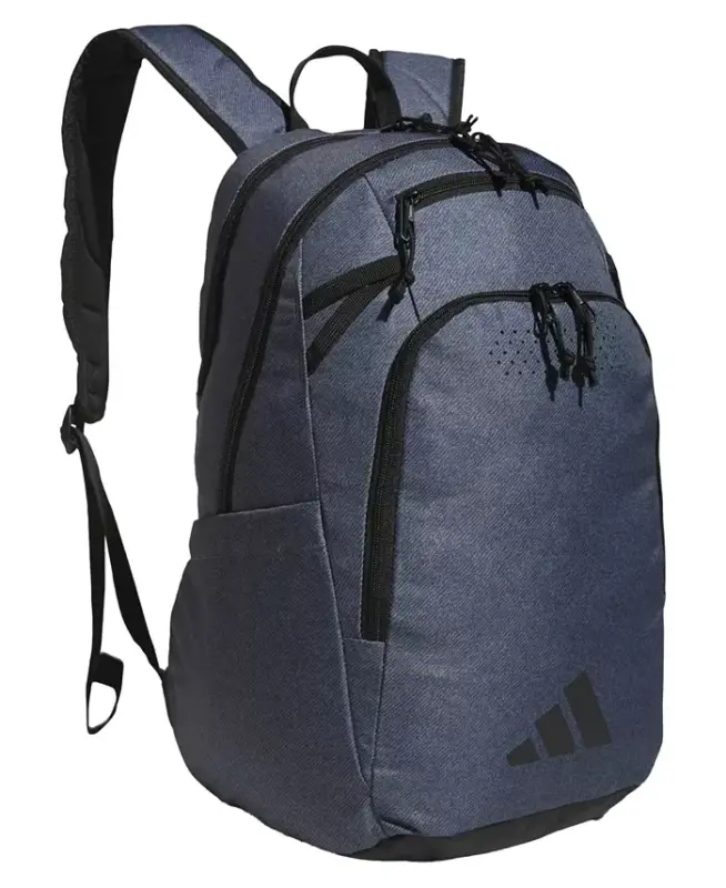 Men's Multiple Zippered Pockets Backpack Messenger - Twill Onix Gray/Black - 1