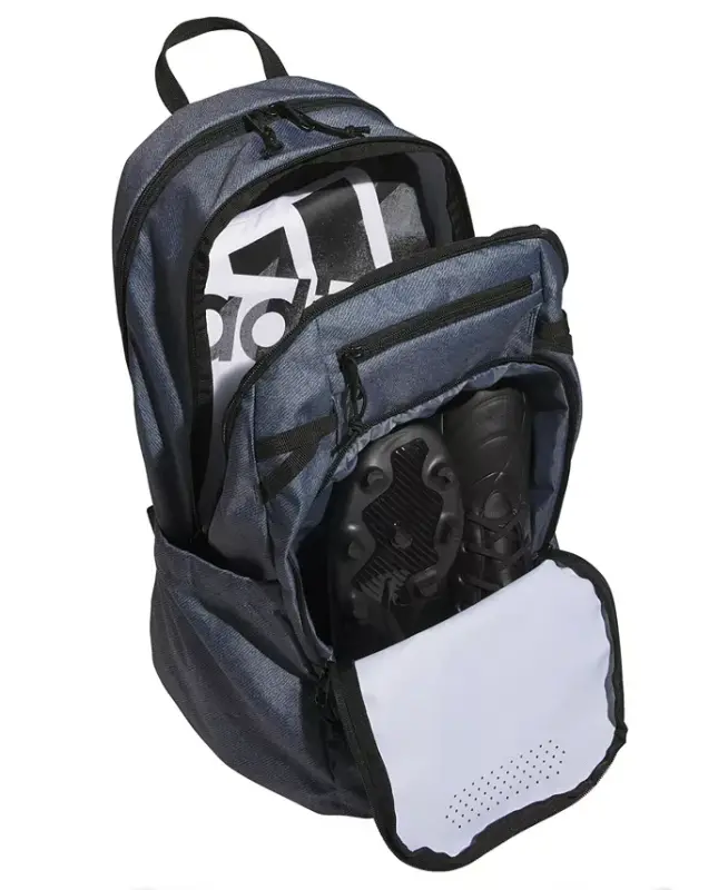 Men's Multiple Zippered Pockets Backpack Messenger - Twill Onix Gray/Black - 2