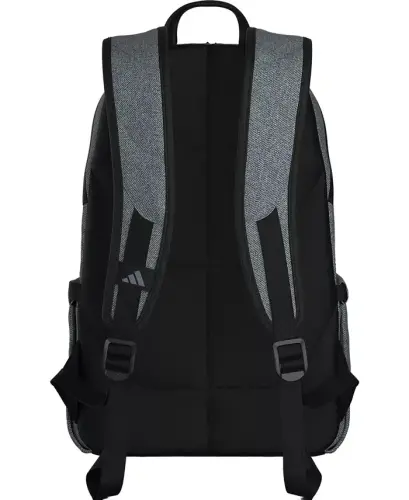 Men's Multiple Zippered Pockets Backpack Messenger - Twill Onix Gray/Black - 5