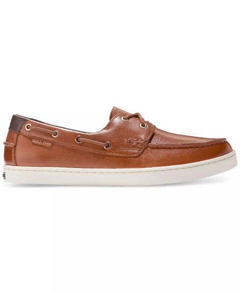 Men's Nantucket Boat Shoe British Tan / Ivory - 2