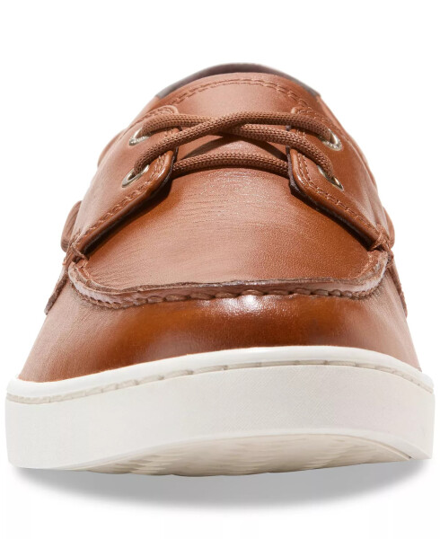 Men's Nantucket Boat Shoe British Tan / Ivory - 3