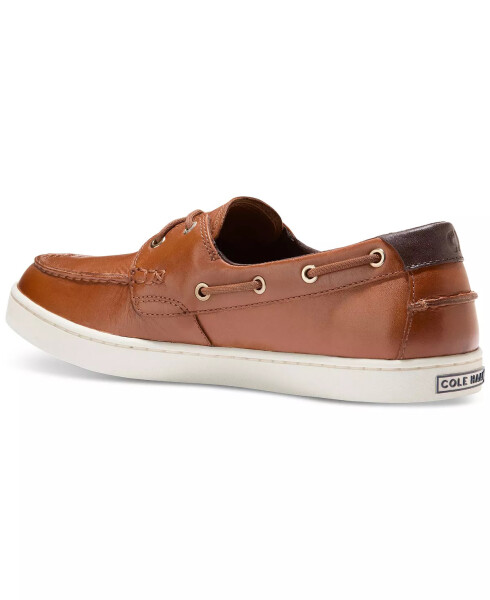 Men's Nantucket Boat Shoe British Tan / Ivory - 4