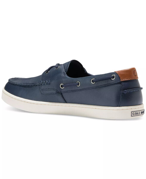 Men's Nantucket Boat Shoe Navy Blazer / Ivory - 3