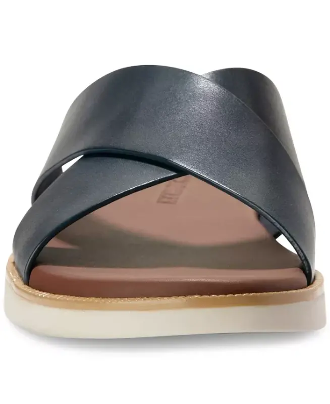 Men's Nantucket Cross Strap Slip-On Slide Sandals - 3