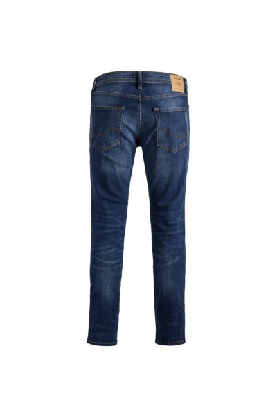 Men's navy blue jeans - 4