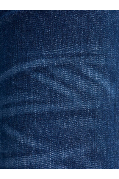 Men's navy blue jeans - 7