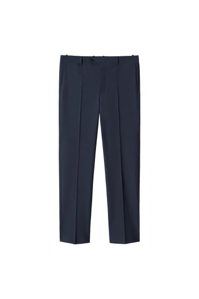 Men's Navy Blue Pants - 3
