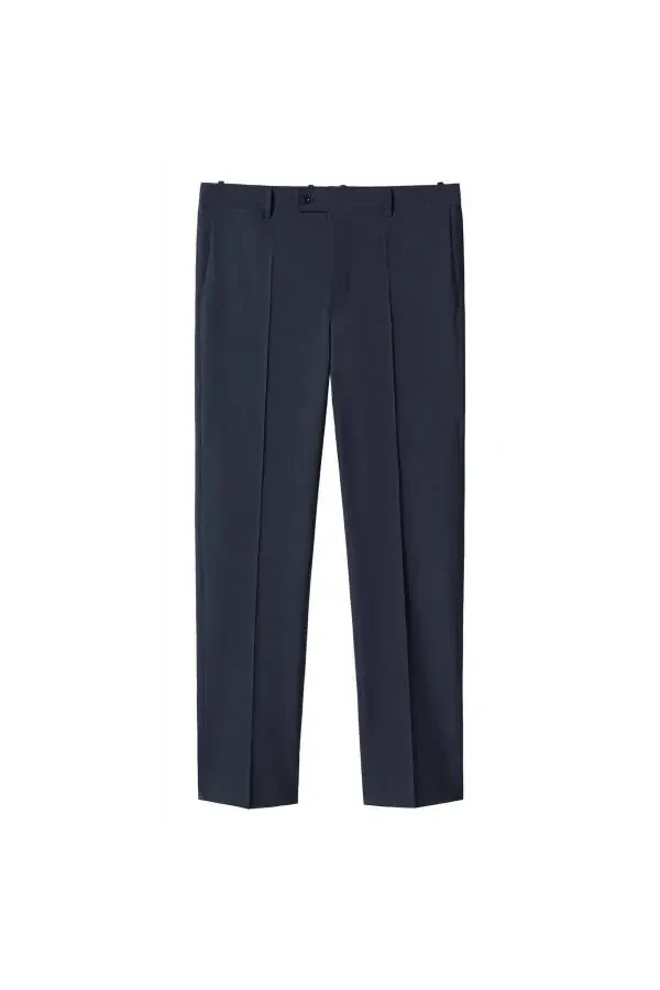 Men's Navy Blue Pants - 3