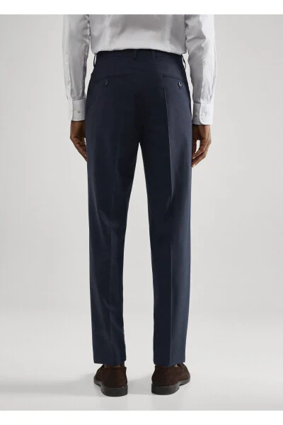Men's Navy Blue Pants - 10