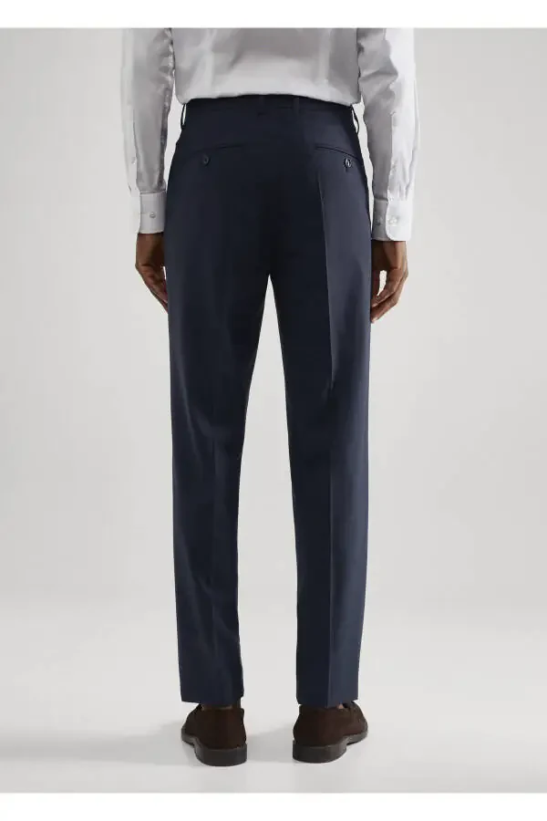 Men's Navy Blue Pants - 10