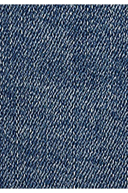 Men's navy blue, skinny fit, low waist, skinny leg jeans. - 7