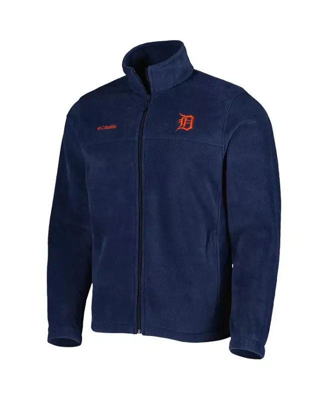 Men's Navy Detroit Tigers Steens Mountain Full-Zip Jacket - 2