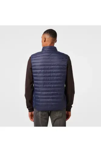 Men's Navy Down Vest - 2