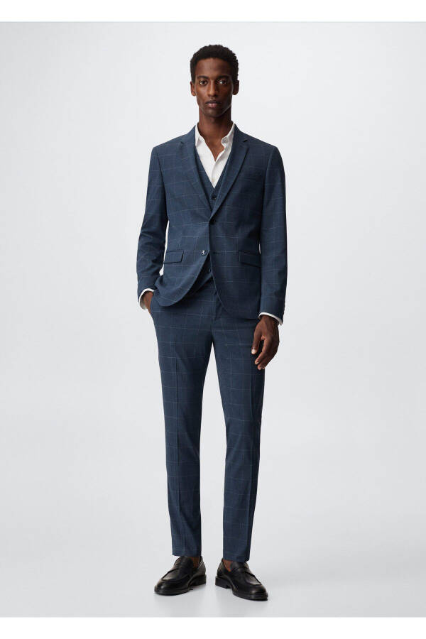 Men's Navy Jacket - 1