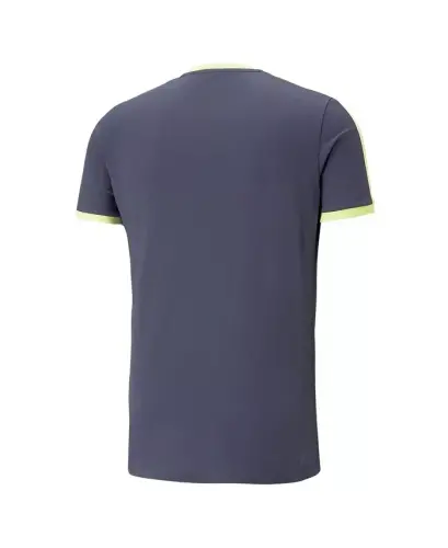 Men's Navy Manchester City ftblHeritage futbolkasi - Navy - 3