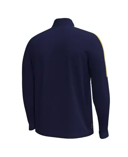 Men's Navy Notre Dame Fighting Irish Playoff Performance Quarter-Zip Jacket - 3