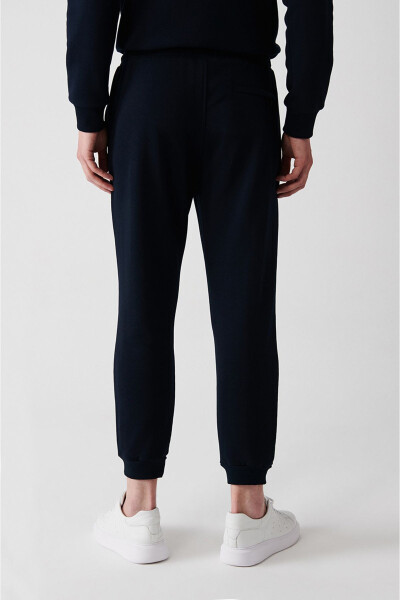 Men's Navy Sweatpants - 11