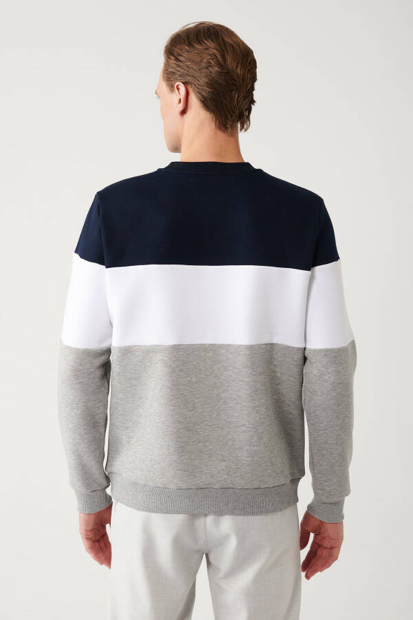 Men's Navy Sweatshirt - 11