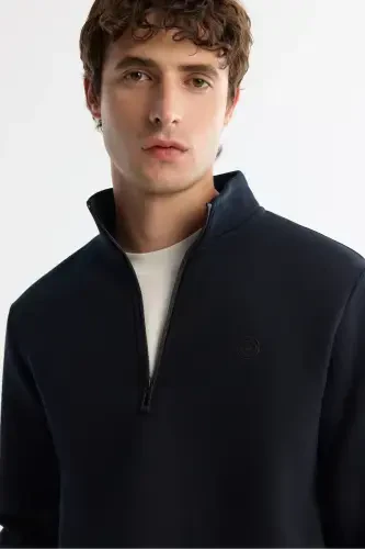 Men's Navy Sweatshirt - 2