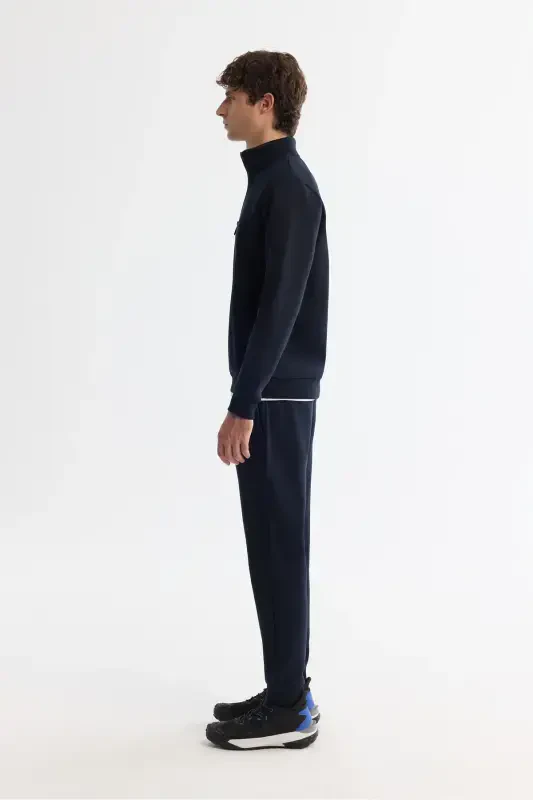 Men's Navy Sweatshirt - 3