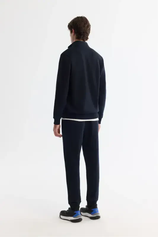 Men's Navy Sweatshirt - 4