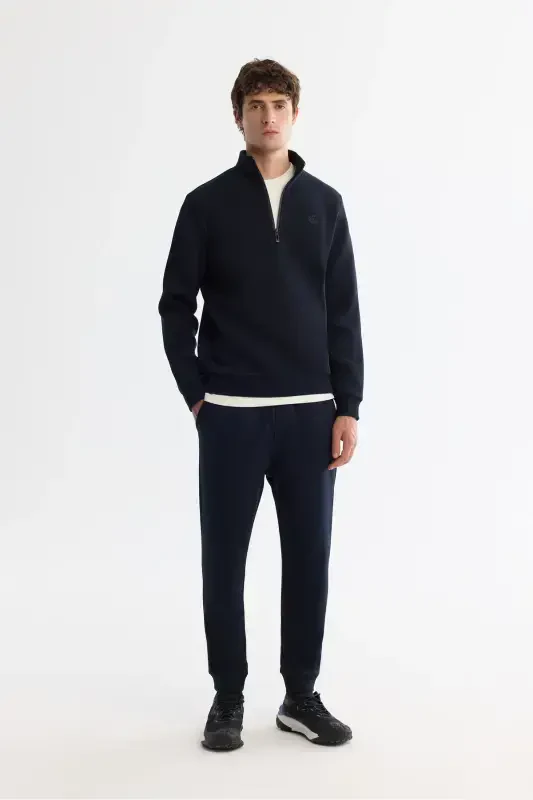 Men's Navy Sweatshirt - 5