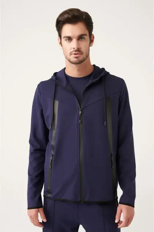 Men's Navy Sweatshirt - AVVA