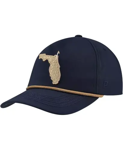 Men's Navy The Players 904 Rope FlexfitAdjustable Hat - PUMA (1)