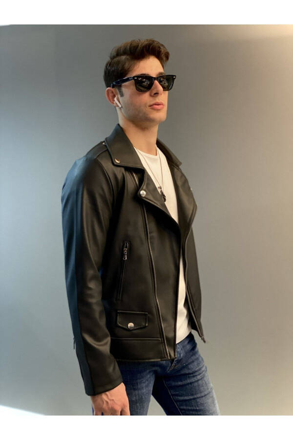 Men's New Season Leather Jacket - 2